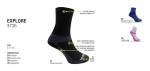 Explore Socks 3735 - Charcoal black 8-11
