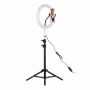 26CM LED Ring Light With 111CM Light Stand & Universal Phone Holder Kit