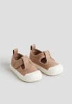 Cotton Sandals - Light Brown