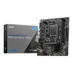 Msi Pro H610M-S DDR4 Intel H610 Lga 1700 Micro-atx Motherboard