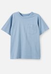 Cotton On The Essential Short Sleeve Tee - Dusty Blue Wash