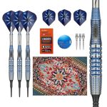 Target Darts Phil Taylor Soft Tip GX2 Dart Set 20G 95% Tungsten Darts Pro Ultra NO.6 VAPOR S Flights & Power Titanium Shafts Pix