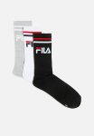 FILA Mens Stallone Tube Sock 3 Pack - Multi