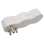 Zenith 3 Way Plug Adaptor 3 X 16A Wavy