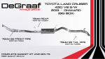 Toyota Land Cruiser 76 Station Wagon 4.5D V8 Degraaf Sbs Performance Exhaust For