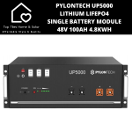Pylontech UP5000 Lithium LIFEPO4 Single Solar Battery Module - 48V 100AH 4.8KWH