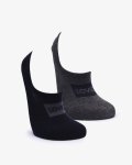 Soviet Skimmer 2 Pack Secret Socks Navy And Grey - Navy And Grey Onesize