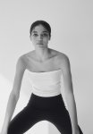 Ribbed Tube Top - White