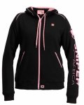 Ladies Reactor Jacket In Black And Pink - Black And Pink XL