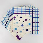 Serviettes Cris Cross & Polka Dots - Factory Plaza