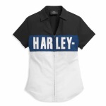 Women’s Block Letter Zip Front Woven