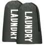 2-PACK Laundry/storage Bag - Extra Large - Grey
