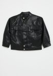 PoP Candy Faux Leather Jacket -black