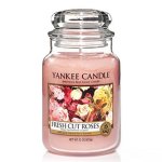 Candle Fresh Cut Roses Large Retail Box No Warranty