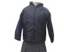 School Rain Jacket: Hooded Polar Fleece Lined Drymac-black