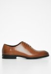 Polo Austin Leather Plain Vamp Formal Lace-up - Tan