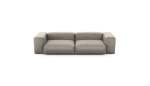 Two Module Sofa - Velvet - Stone - 272CM X 115CM