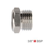 AirCraft Muffler Metal Flat 3 8' Male