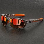 Aooyoweily Polarized Sports Glasses For Men & Women - Uv Protection Full Rim Glasses For Climbing Fishing & Hiking Fashionable D