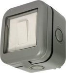 Masterplug IP55 Single 2-WAY Outdoor Switch