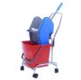 Single Bucket 25L Mop Wringer Trolley