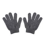 Bathmate Bath Gloves Polyester + Bamboo Charcoal Grey