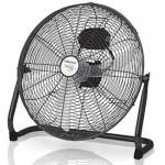 Mellerware Steel Black Hi Velocity 40CM 3 Speed Floor Fan
