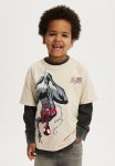 Cotton On License Drop Shoulder Short Sleeve Tee - Lcn Mar Rainy Day spiderman Miles Peace