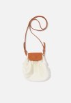 Eve Netted Crossbody Bag - White
