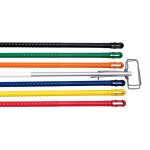 Tinta Fan Mop Holder Spring Clip & Alum Overmoulded Plastic Handle