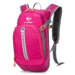 Ivygreen Kids Hydration Backpack Hiking Backpack For Boys Or Girls With 1.5L Water Bladder Rose With Front Storage Medium