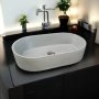 Gaia's Ark Bespoke Grey Concrete Basin/sink 53X30X11.5CM