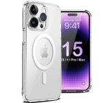 Iphone 15 Series Clear Magsafe Case - 15 PLUS PRO MAX Aircusion Cover