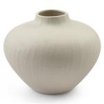 White Kolby Vase 19CM