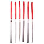 6PC Diamond Needle File Set Coarse Grit 250 018607C