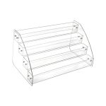 Clear Acrylic Business Card Holder Display Stand Desktop Dispenser Card Case Display Shelf For Photocard Stationerry Home 4 Tier