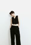 Tailored Suit Waistcoat - Black