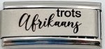 9MM Laser Italian Charm - Trots Afrikaans Superlink