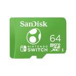 SanDisk Nintendo Microsdxc Uhs-i Card For Nintendo Switch Yoshi Edition- 64GB Up To 100MB S Read Up To 90MB S Write