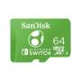 SanDisk Nintendo Microsdxc Uhs-i Card For Nintendo Switch Yoshi Edition- 64GB Up To 100MB/S Read Up To 90MB/S Write