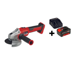 Cordless Angle Grinder Axxio 18/115 Q + 1 X 4.0AH Battery - 4431150K