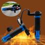 CS-764A2 12V Motorcycle Scooter Aluminum Alloy Electric Hand Grip Cover Heated Grip Handlebar Blue