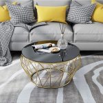 Houston Coffee Table Gold-black Top