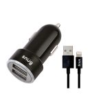 Snug Juice 3.4A Lightning Cable Car Charger