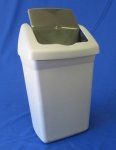 Swing Top Dustbin 32L