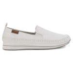 Pierre Cardin Line Stitch Vamp - White - 8