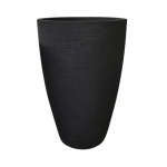 Modern Conic Japi Planter In Lead - 5 Sizes - Jumbo