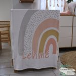Fleece Blanket Dotty Rainbow