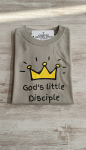 Kids Gods Little Disciple Stone T-Shirt - 4 To 5