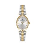 Premium Women's Oval Quartz Watch With Grey Dial